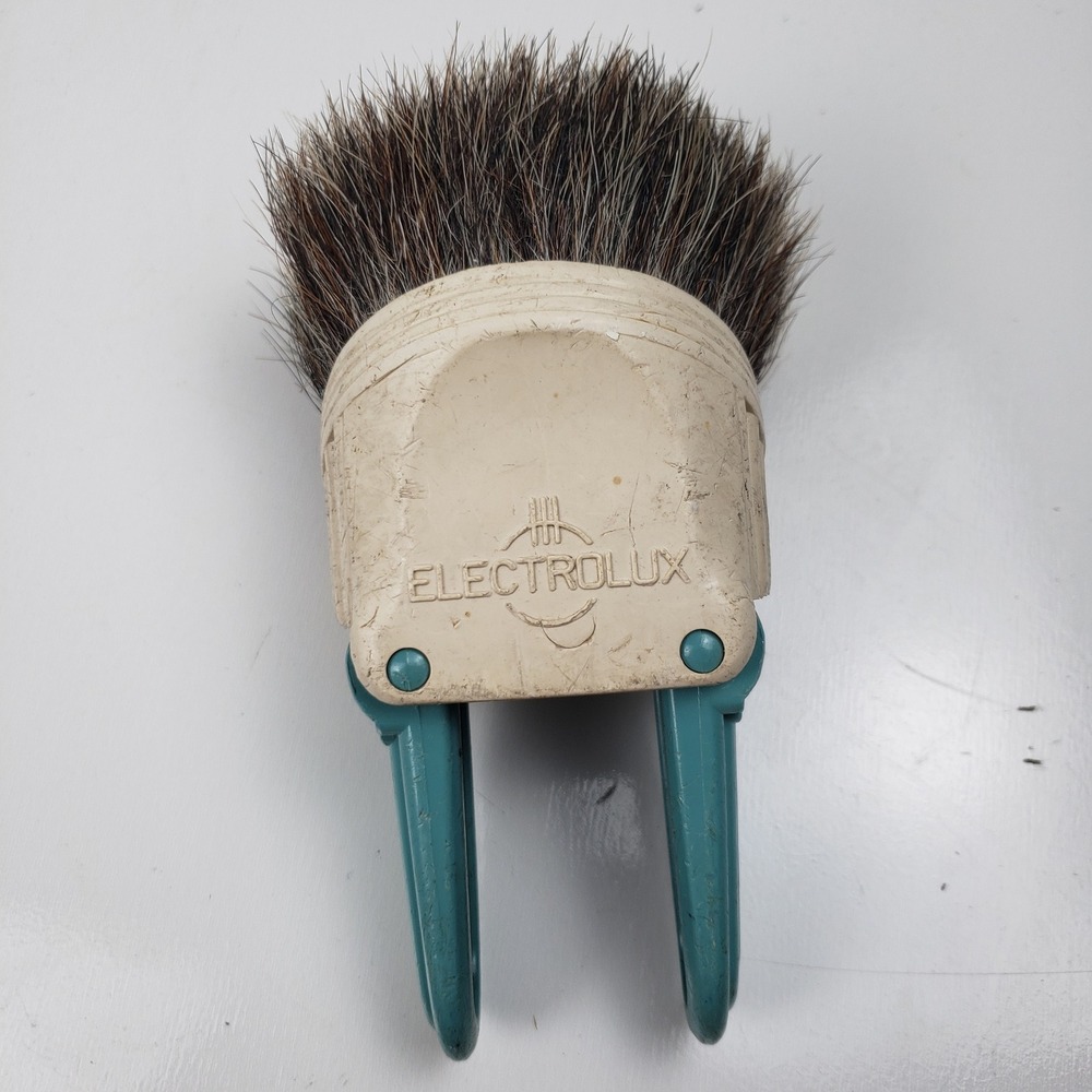 Vintage‎ Electrolux Vacuum Dusting Brush Horsehair Attachment 7816-1 Teal Cream